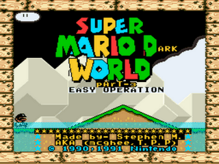 Super Mario Dark World part 3 Easy Op